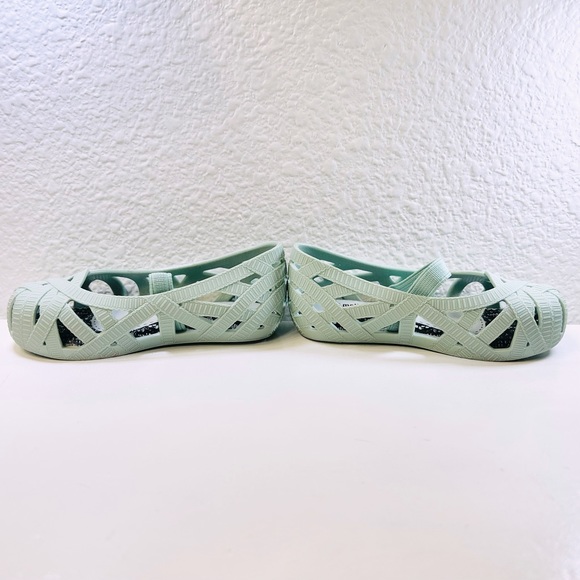 ♥️HP MINI MELISSA + Jason Wu Jean Mary Jane Flat Sz 6 Baby Green Jellies NWOT - Picture 6 of 10